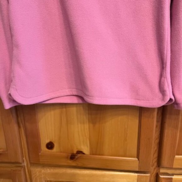 Talbots Fleece Mock Pullover Size Medium - Picture 2 of 6